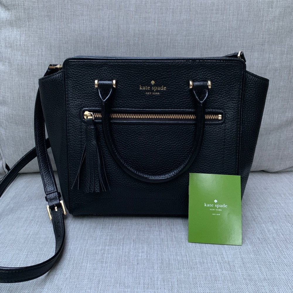 Kate Spade Small Allyn Chester Street Black Purse
